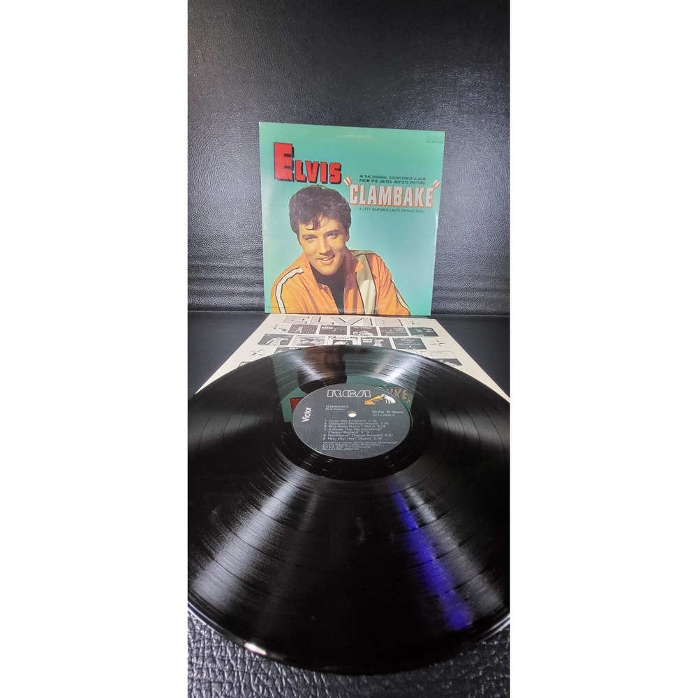 Elvis Presley RCA Apl1-2565 Clambake  Original 1968 Great Condition Lp 33